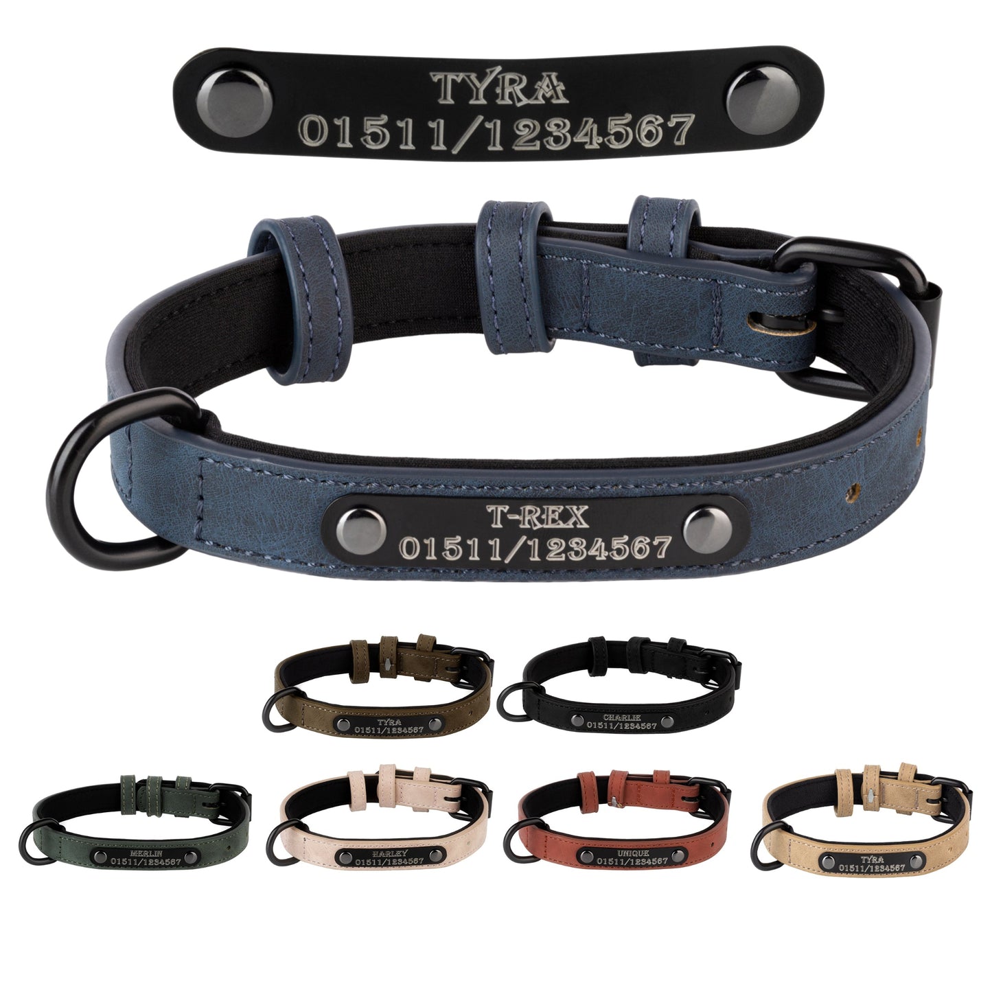 Hundehalsband mit Namensgravur – individuell & sicher personalisiert