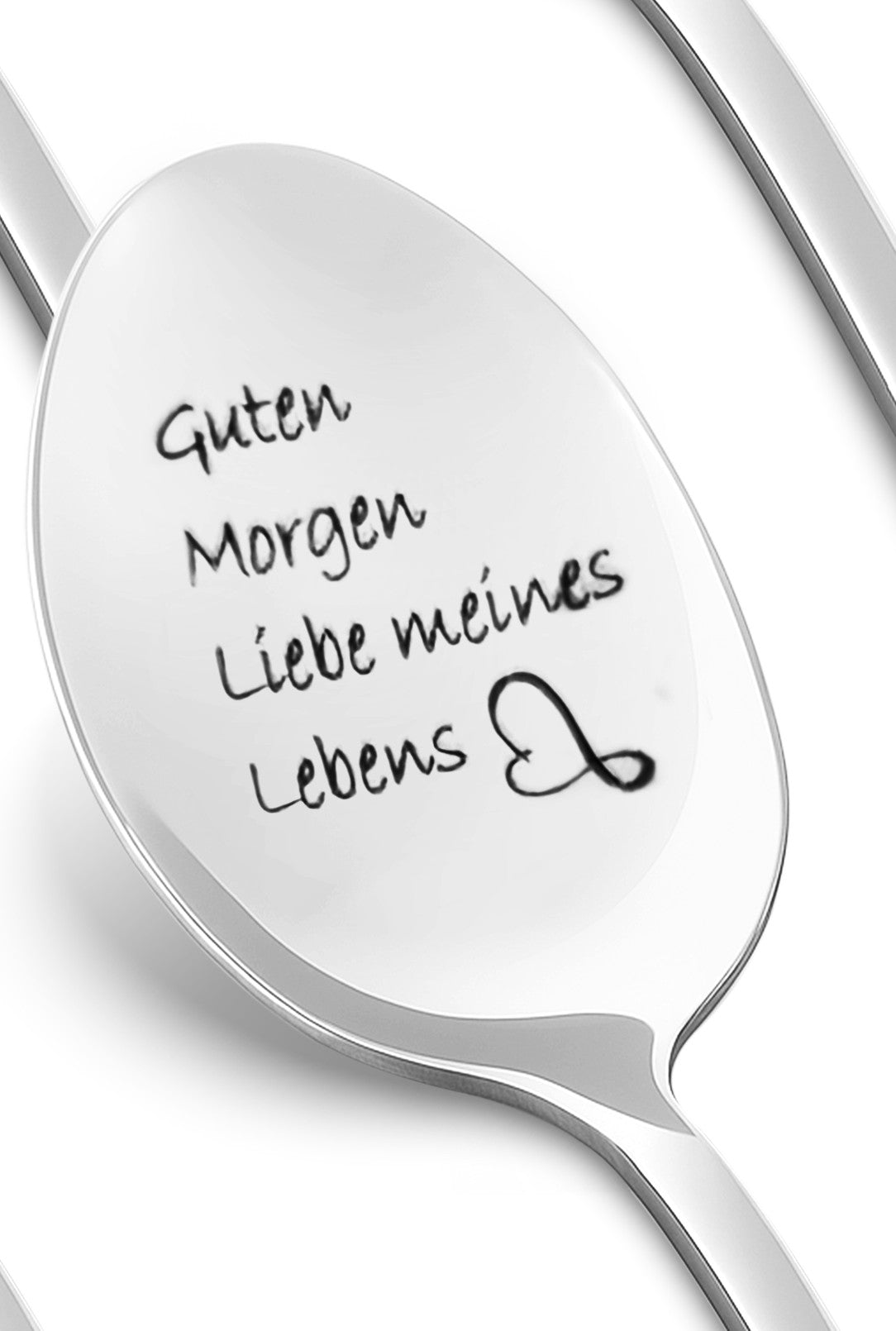Löffel mit Gravur „Guten Morgen, Liebe meines Lebens“ – romantisch & stilvoll