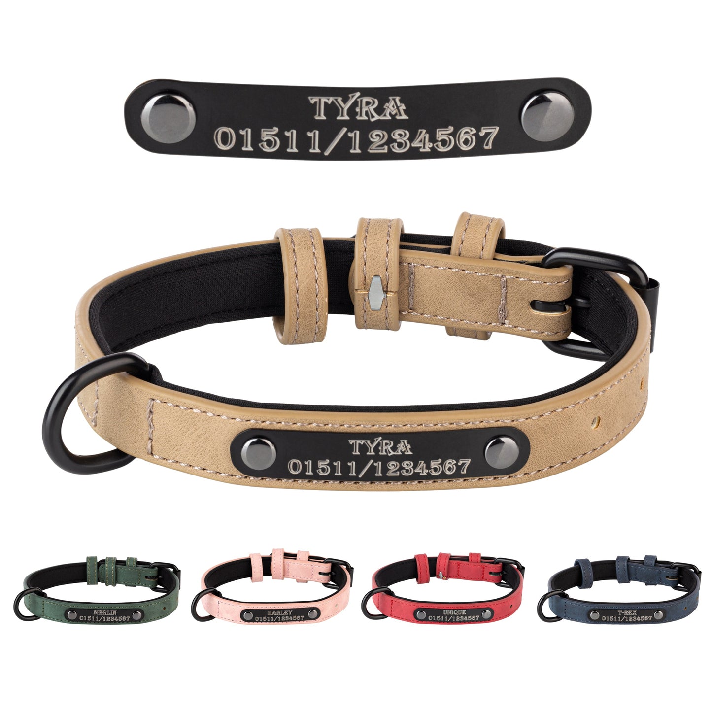 Hundehalsband mit Namensgravur – individuell & sicher