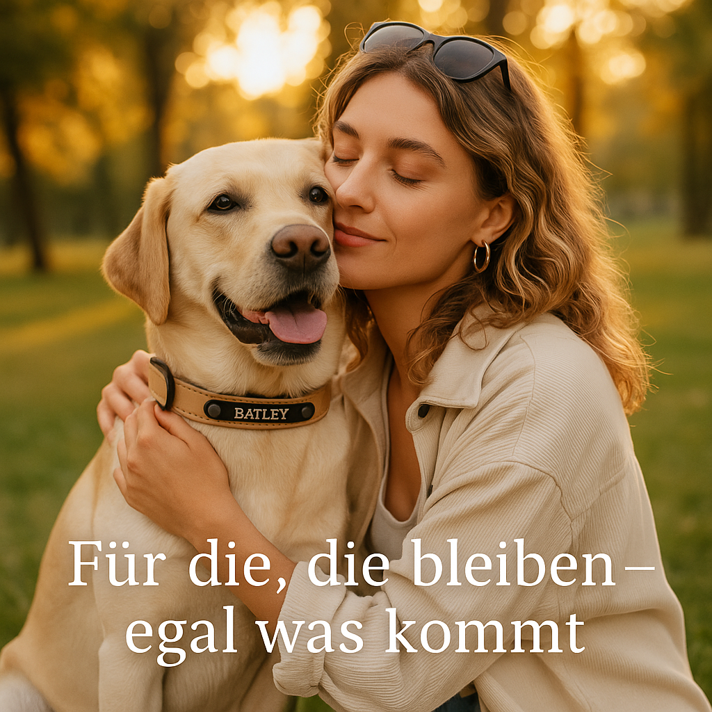 Größenvergleich aller personalisierbaren Hundehalsbänder