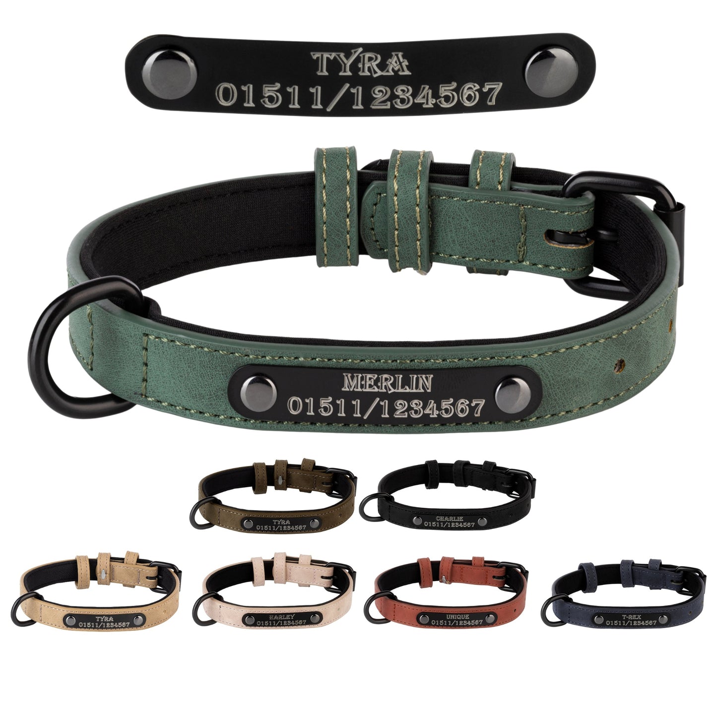 Hundehalsband mit Namensgravur – individuell & sicher personalisiert