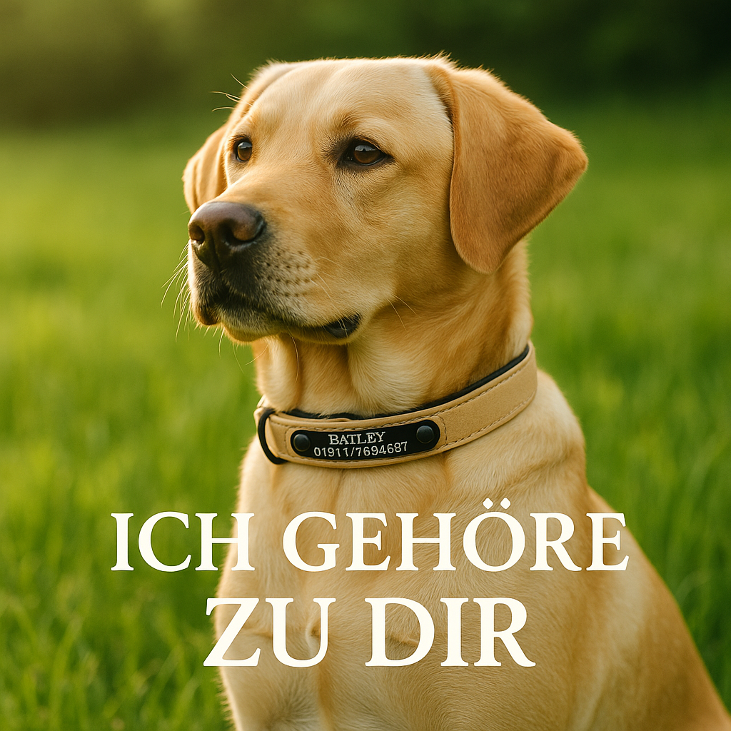 Halsband mit Name